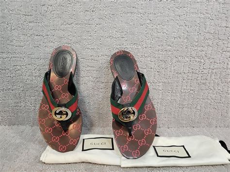 gucci samdals women|Gucci unisex sandals.